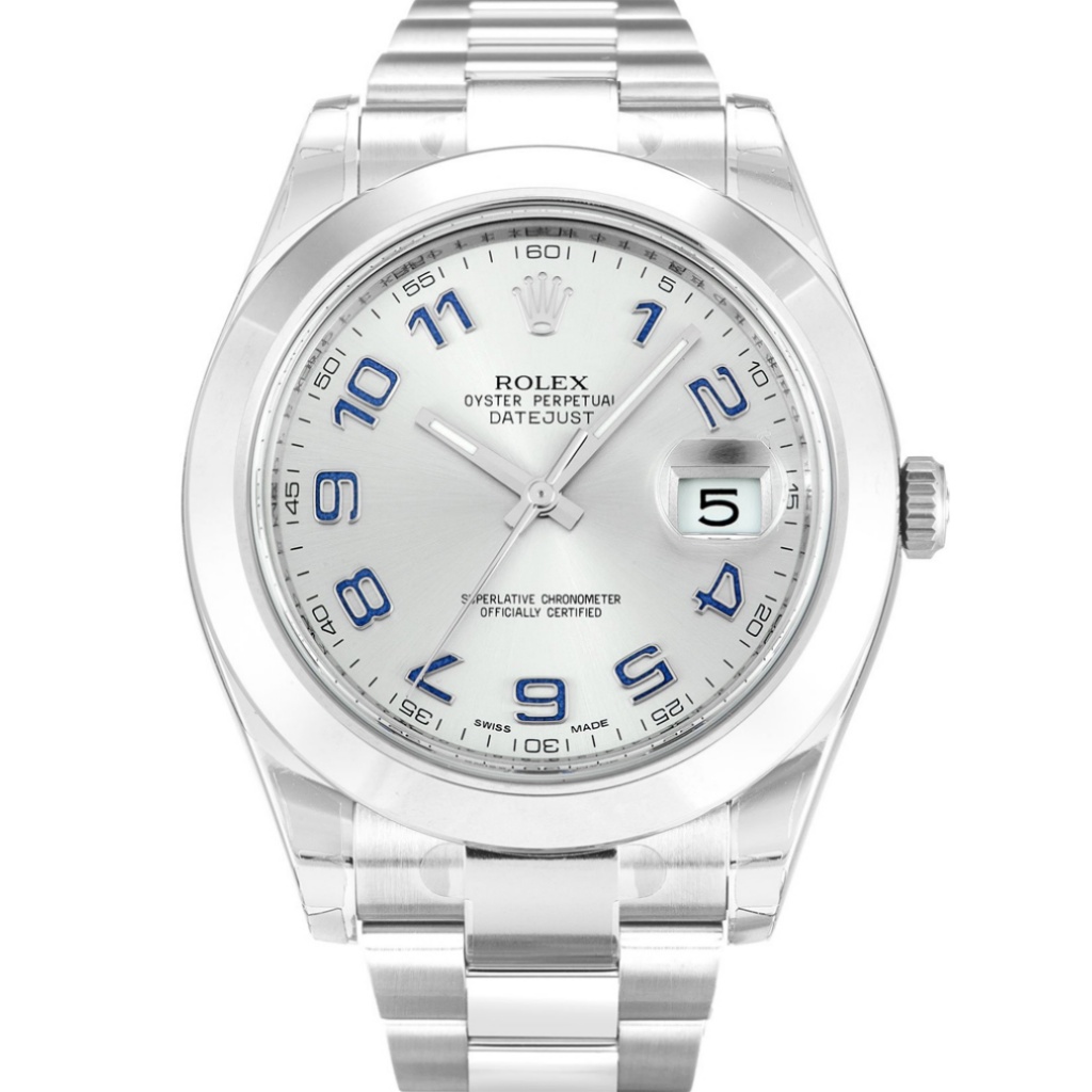 Replica Rolex Datejust II 41mm Silver Dial 116300 - United Luxury