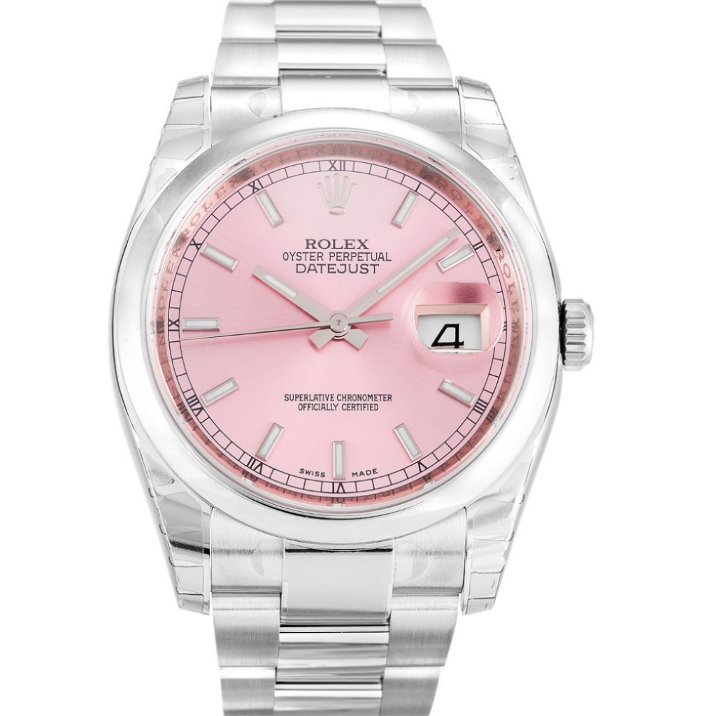 Replica Rolex Datejust 36mm Pink Dial 116200 - United Luxury