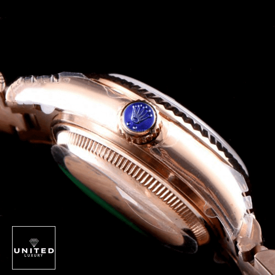 Rolex Lady-Datejust 279175 S.Steel Case Replica Right Side Crown Pusher