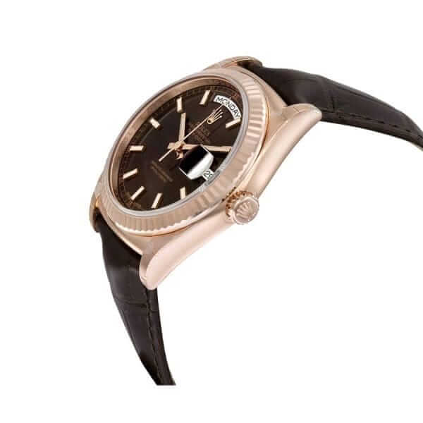 Rolex Day-Date 118135 V5 Brown Dial Replica - United Luxury