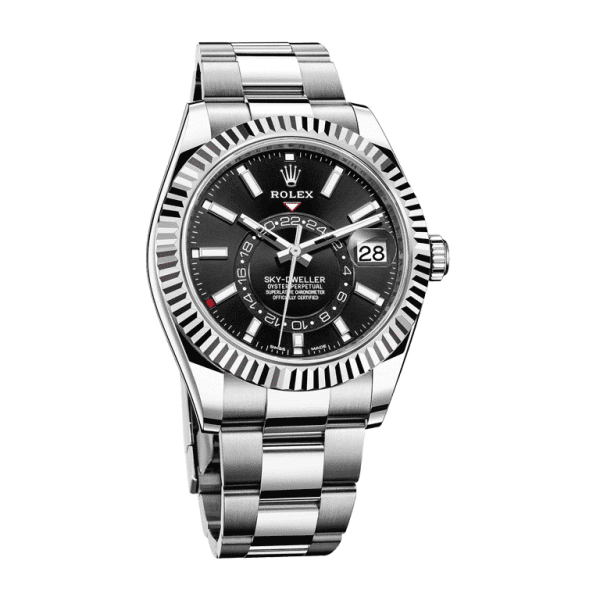 Rolex Sky-Dweller 326934 Black Dial Oyster Replica - United Luxury