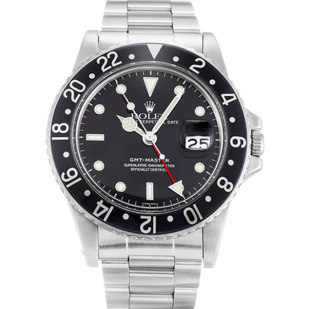 Replica Rolex GMT-Master 40mm Black Dial 16750 - United Luxury