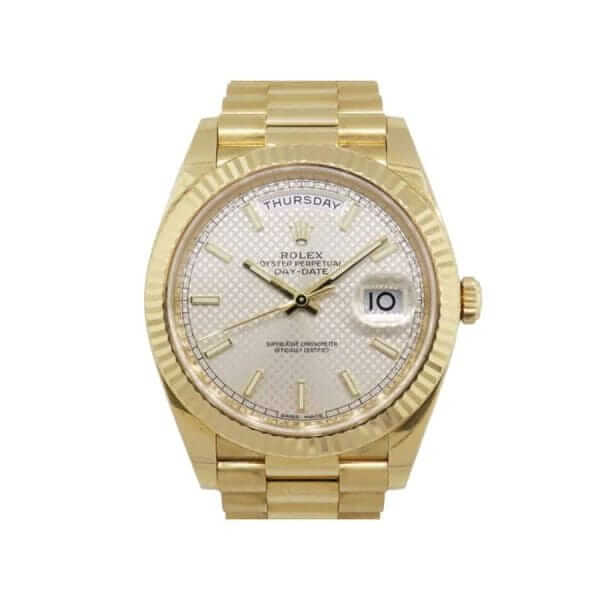 Rolex Diogonal Silver Replica - United Luxury