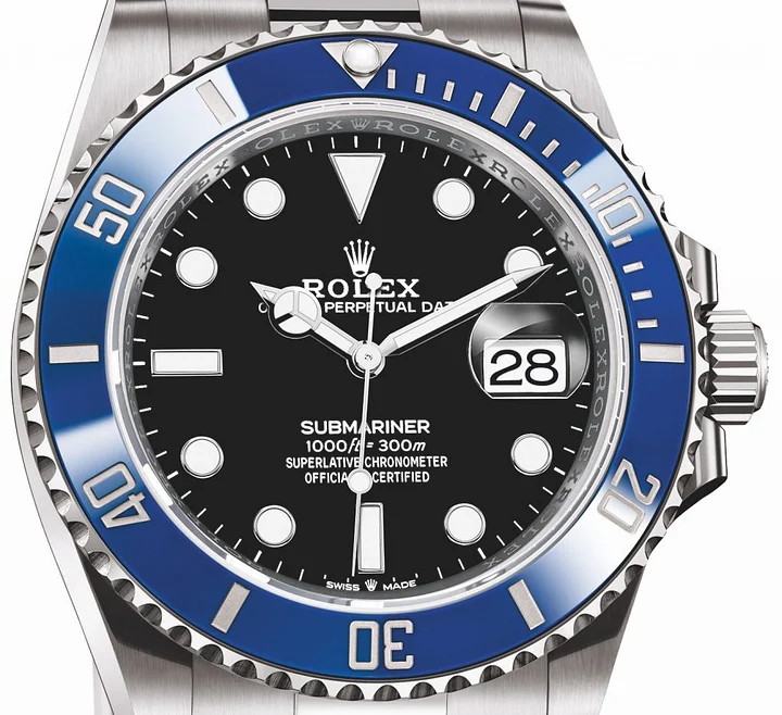 Superclone Rolex Submariner 41mm Black Dial 126619LB - United Luxury