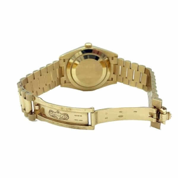 Rolex Day-Date II 228238-0007 KW Yellow Gold Champagne Dial Replica - United Luxury