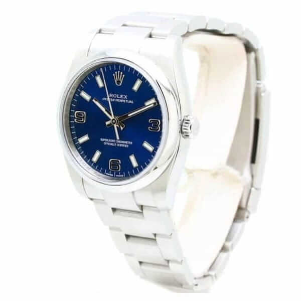 Rolex Air King 114200-0014 Blue Dial Steel Replica - United Luxury
