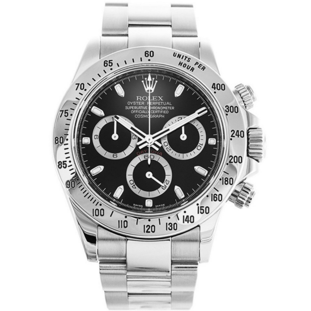 Replica Rolex Daytona 40mm Black Dial 116520 - United Luxury
