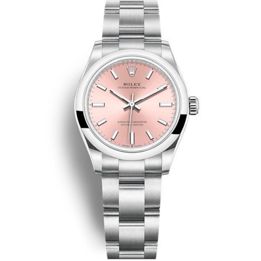 Replica Rolex Oyster Perpetual Lady 31mm Pink Dial 277200 - United Luxury