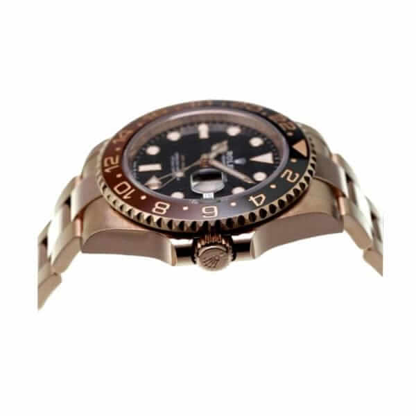 Rolex GMT-Master II 126715CHNR-0001 Rose Gold Automatic Black Dial Oyster Replica - United Luxury