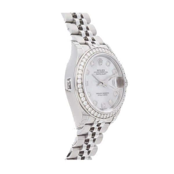 Rolex Datejust 279384RBR White Gold Mother Pearl Dial Jubilee Replica - United Luxury