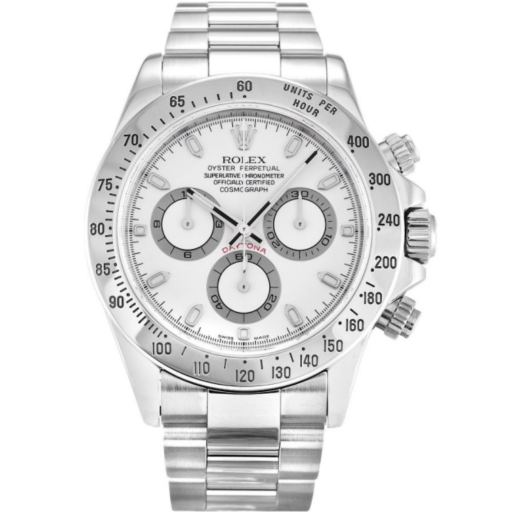 Replica Rolex Daytona 40mm White Dial 116520 - United Luxury