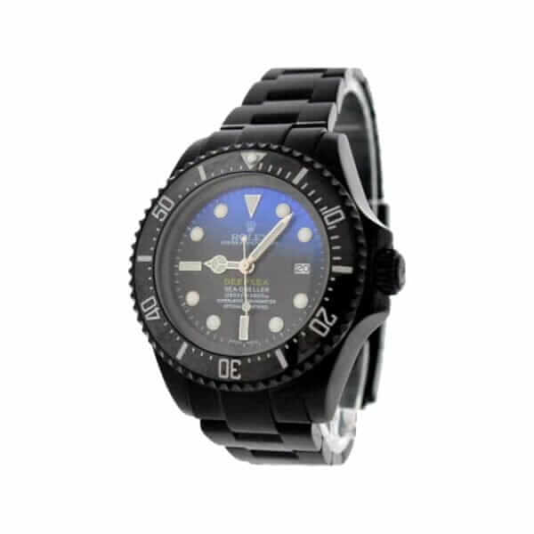 Rolex Deepsea Sea-Dweller Black PVD 116660 D-Blue Oyster Replica - United Luxury