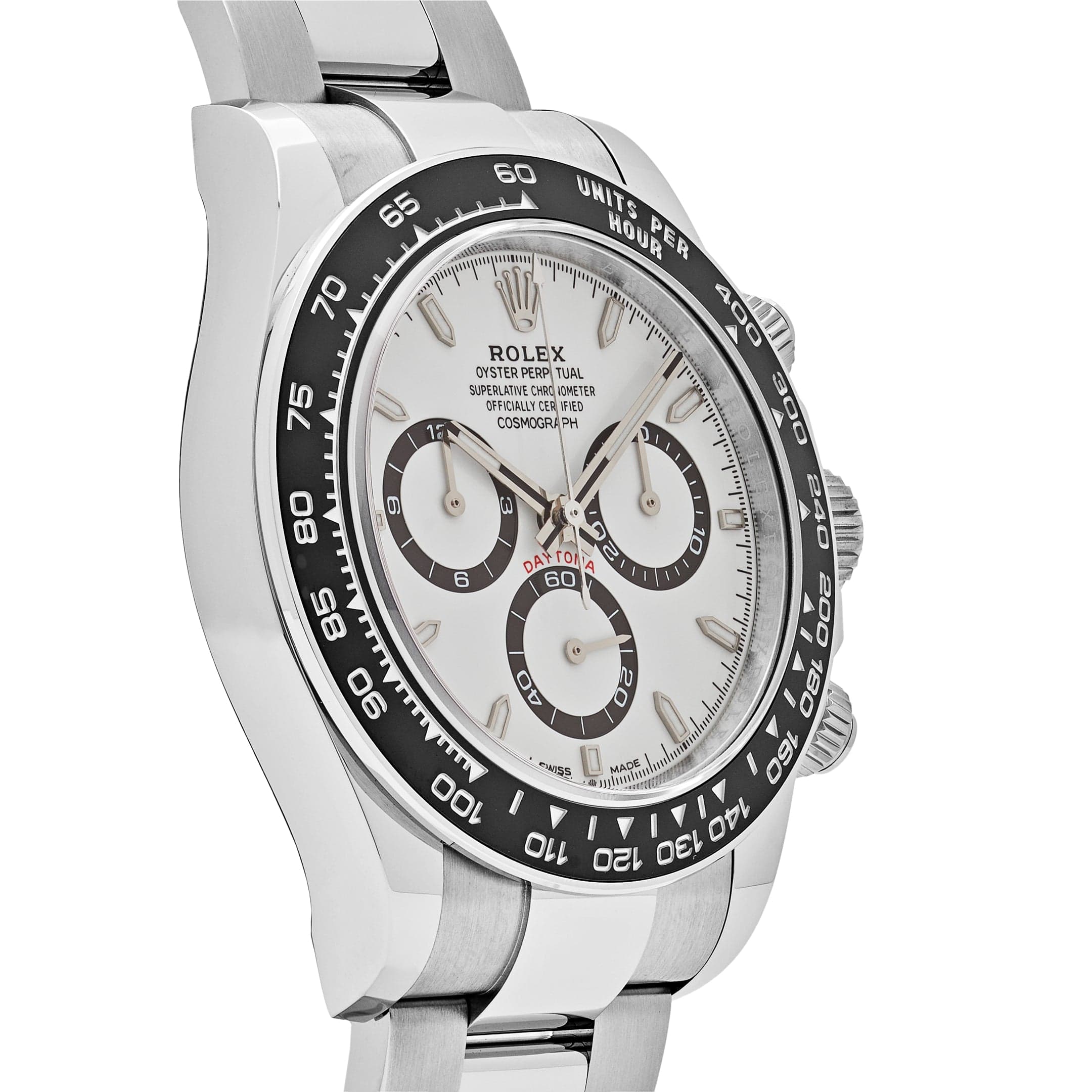 Daytona 126500LN Stainless Steel White Panda Dial Movement 4131 - United Luxury