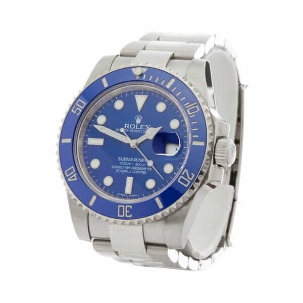 Rolex Submariner 116619 Blue Dial Replica - United Luxury