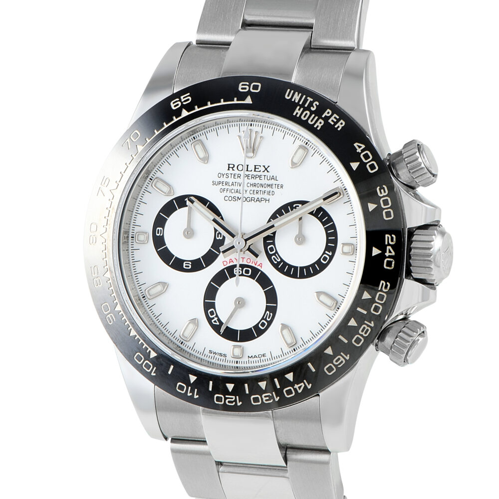 Daytona 116500 LN Ceramic PANDA White Steel 40mm BOX Movement 4130 - United Luxury