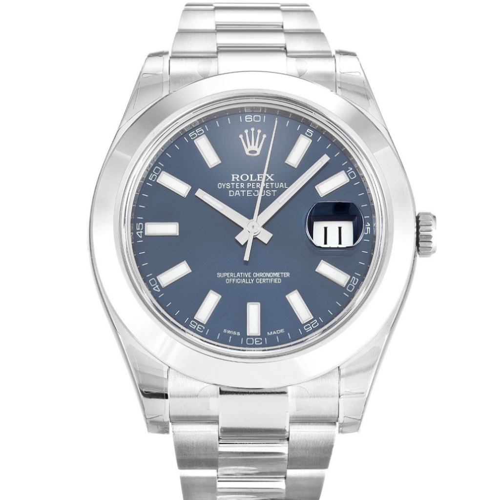 Replica Rolex Datejust II 41mm Blue Dial 116300 - United Luxury
