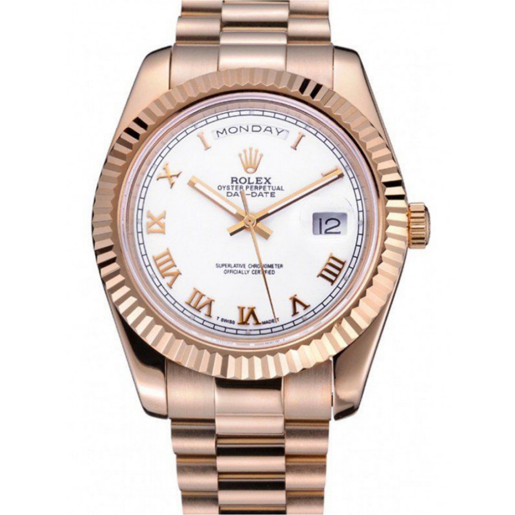 Replica Rolex Day-Date 41mm White Dial 622546 - United Luxury