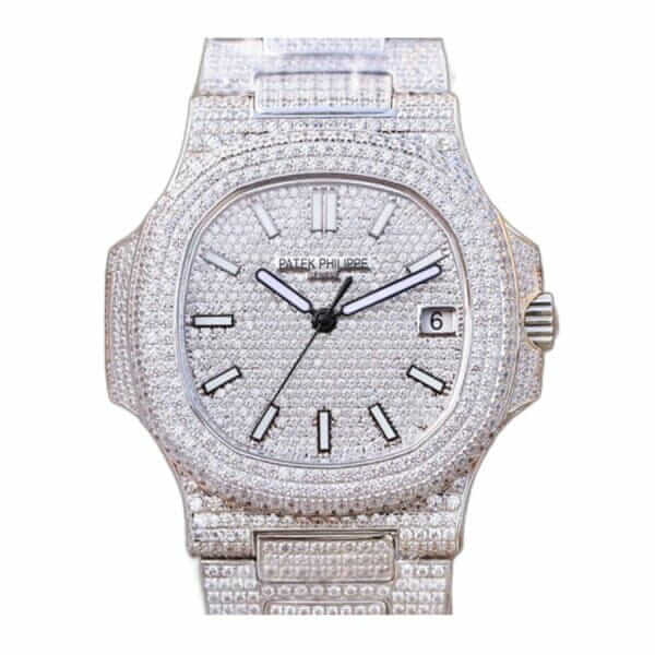 Patek Iced Out 5719/10G-010 Replica - United Luxury