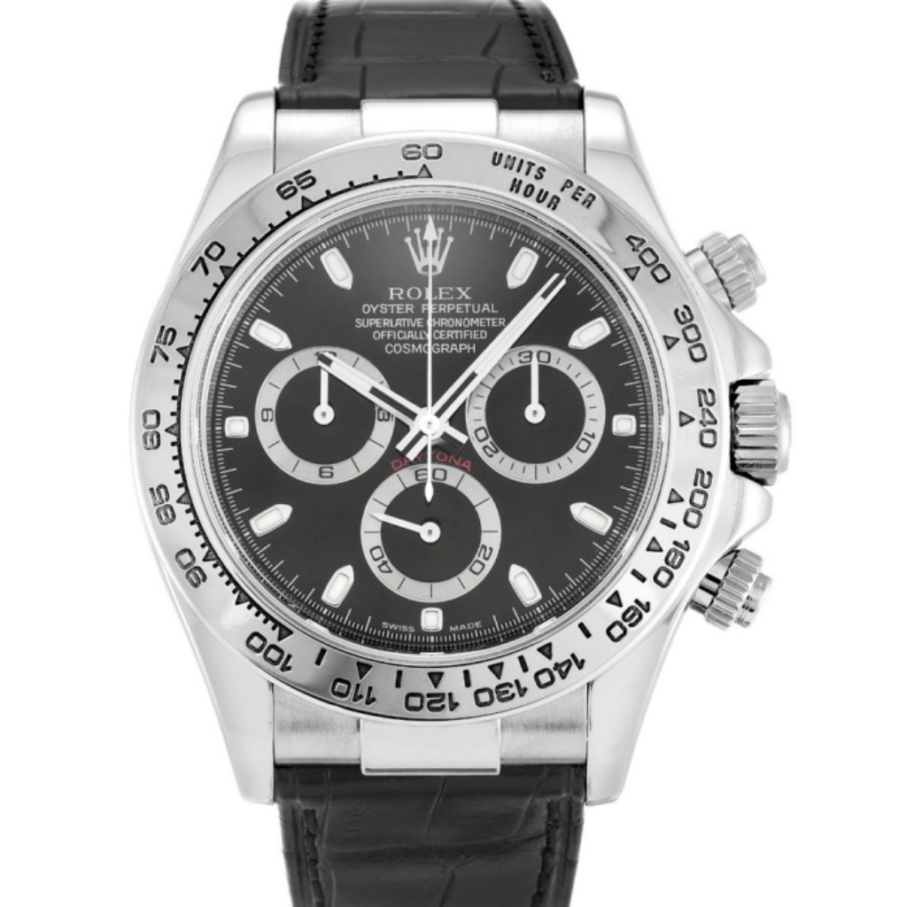 Replica Rolex Daytona 40mm Black Dial 116519 - United Luxury