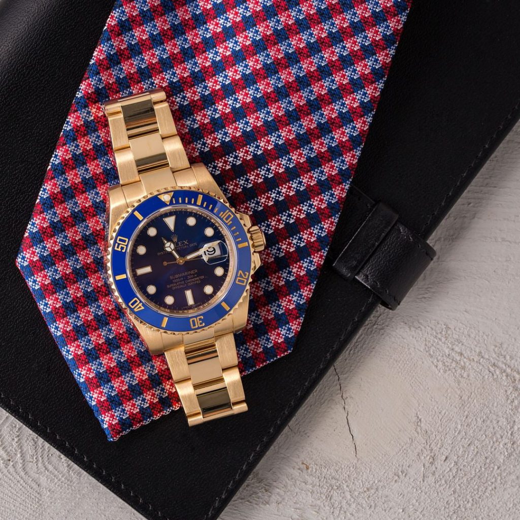 Superclone Rolex Submariner 40mm Blue Dial 116618LB - United Luxury