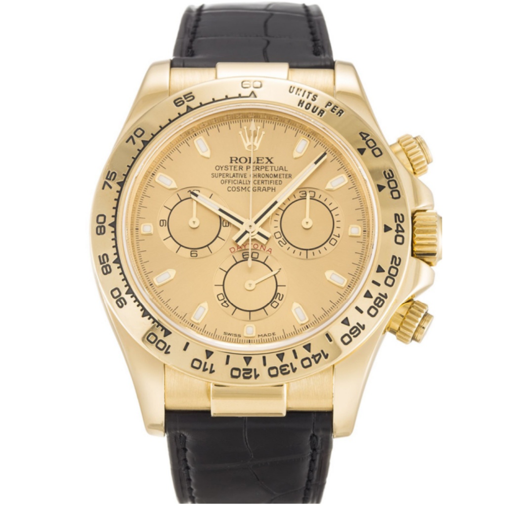 Replica Rolex Daytona 40mm Champagne Dial 116518 - United Luxury