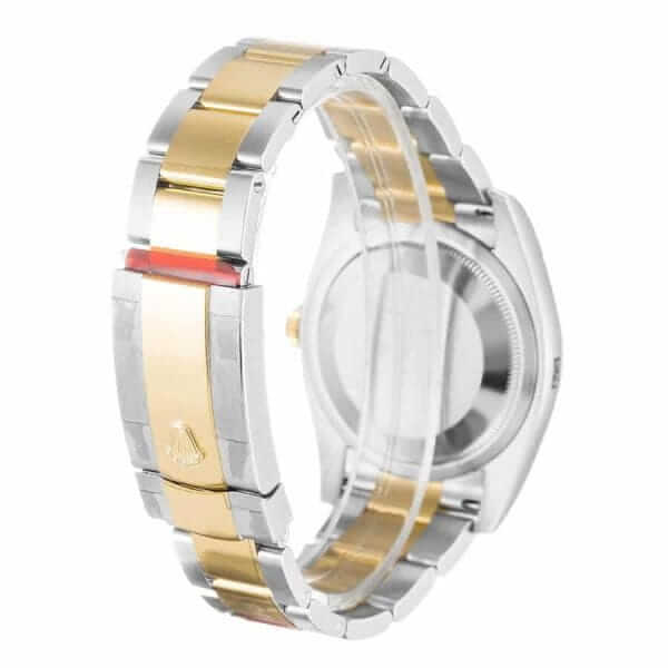 Rolex Datejust Yellow Gold Black Dial 116203 Oyster Replica - United Luxury