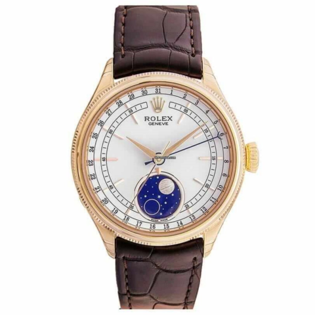 Rolex Cellini Moonphase White Dial New 50535-0002 Replica - United Luxury