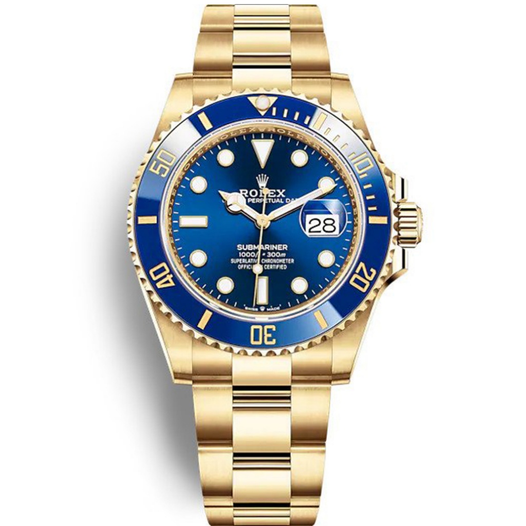 Superclone Rolex Submariner 40mm Blue Dial 116618LB - United Luxury