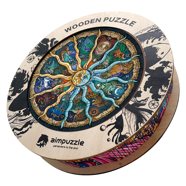 Holzpuzzle „Sternzeichen“