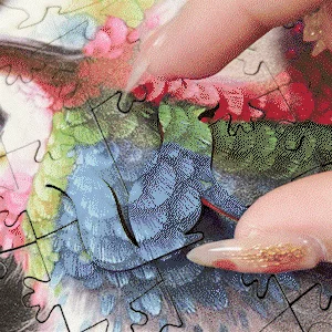 Holzpuzzle „Mandala Meeresschildkröte“