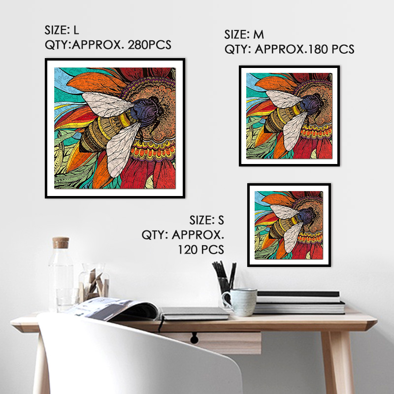 Holzpuzzle „Biene“