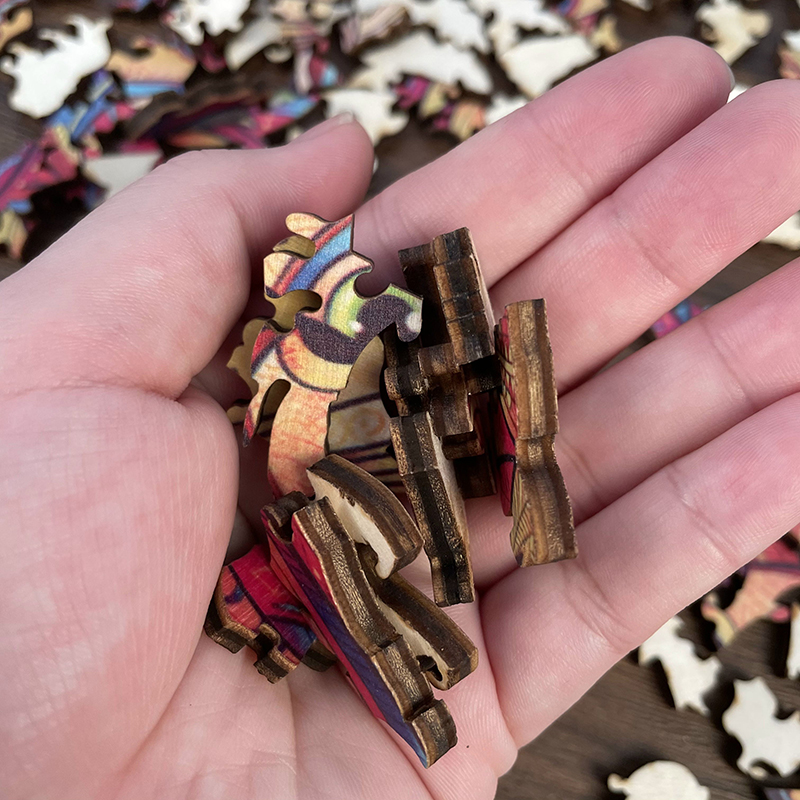 Holzpuzzle „Sternzeichen“