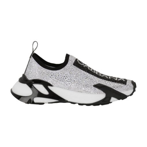 (1:1 replica) DOLCE GABBANA FAST SNEAKERS WITH RHINESTONES – DG042