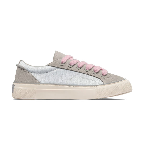 (1:1 replica) DIOR B33 SNEAKER GRAY AND WHITE DIOR OBLIQUE JACQUARD DO130
