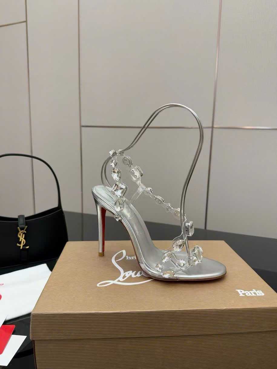 (1:1 replica) Christian Louboutin Rosalie Red Carpet Women s Sandal 10.5cm