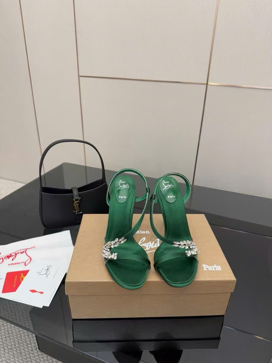 (1:1 replica) Christian Louboutin Rosalie Red Carpet Women s Sandal 10.5cm