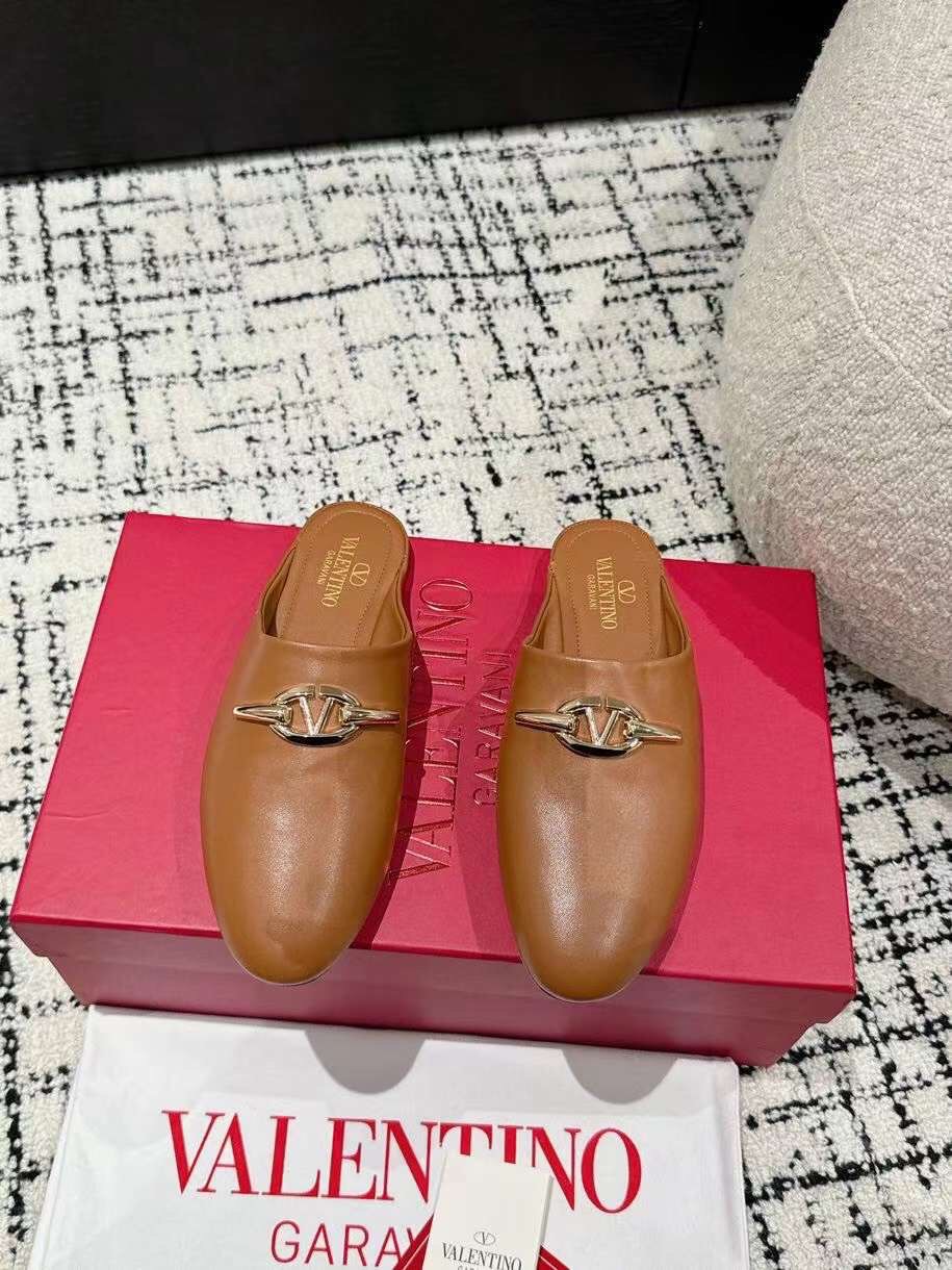 (1:1 replica) Valentino Garavani Roman Stud Open Back Women s Shoes