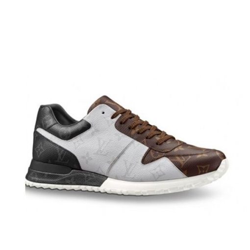 (1:1 replica) LOUIS VUITTON RUN AWAY SNEAKERS IN SLIVER LVS008