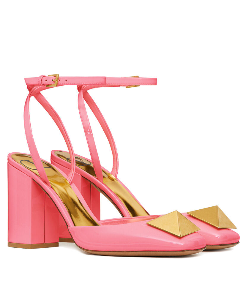 (1:1 replica) Valentino Women s One Stud Pump In Patent Leather 90MM