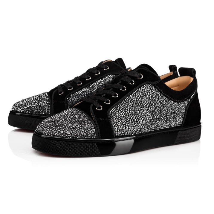 (1:1 replica) Christian Louboutin FreeLouis Junior Spikes Low Sneaker