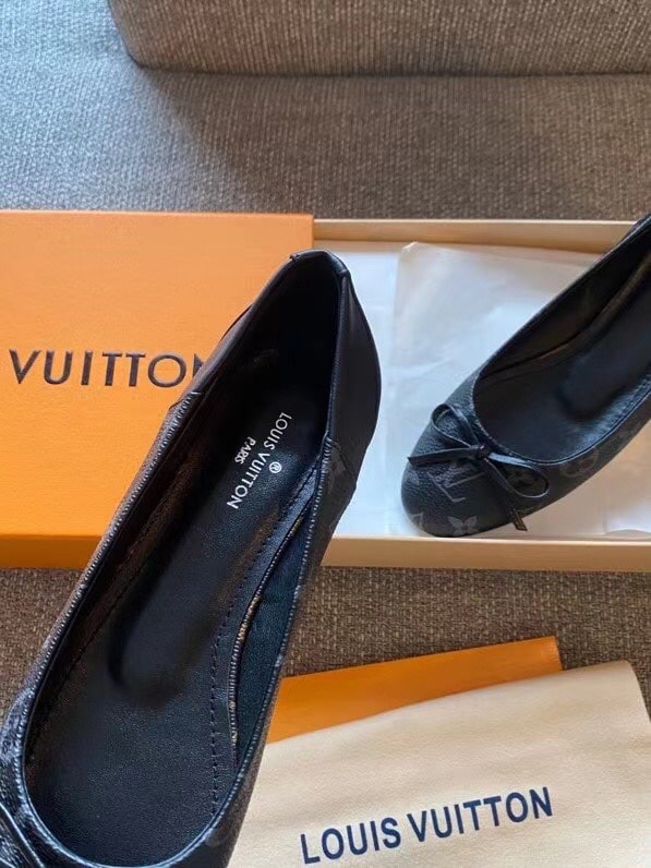 (1:1 replica) Louis Vuitton Women s Joy Ballerina Black For Women LV