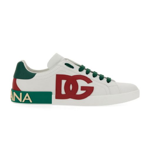 (1:1 replica) DOLCE GABBANA PORTOFINO LEATHER SNEAKER – DG040