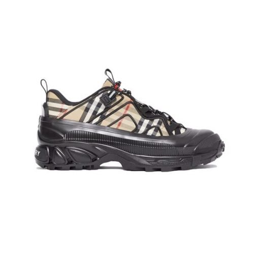 (1:1 replica) BURBERRY VINTAGE CHECK COTTON ARTHUR SNEAKERS BBR006