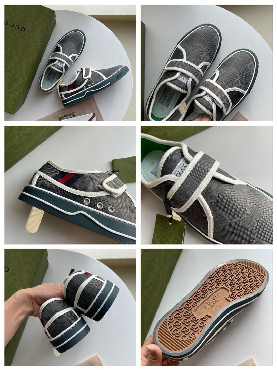 (1:1 replica) Gucci Women s Tennis 1977 Sneaker Black For Women 692918