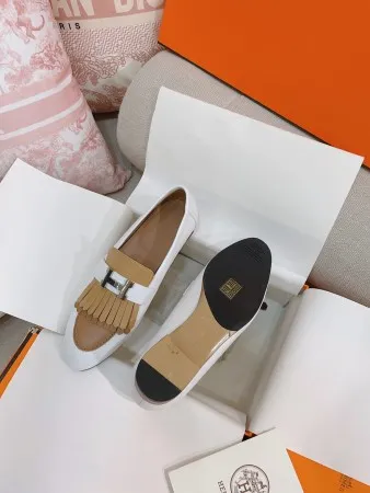 (1:1 replica) Hermes Women s Royal Loafers in Multicolor Calfksin HM049