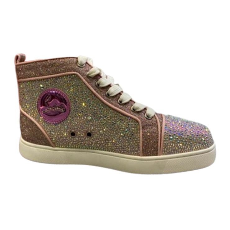 (1:1 replica) Christian Louboutin Low Top Rose Sneaker CLS052