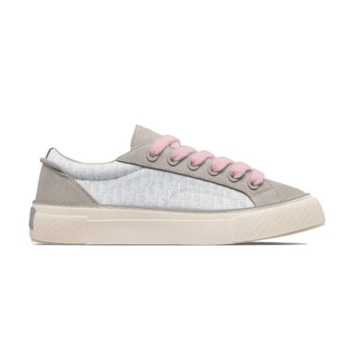 (1:1 replica) DIOR B33 SNEAKER GRAY AND WHITE DIOR OBLIQUE JACQUARD DO130