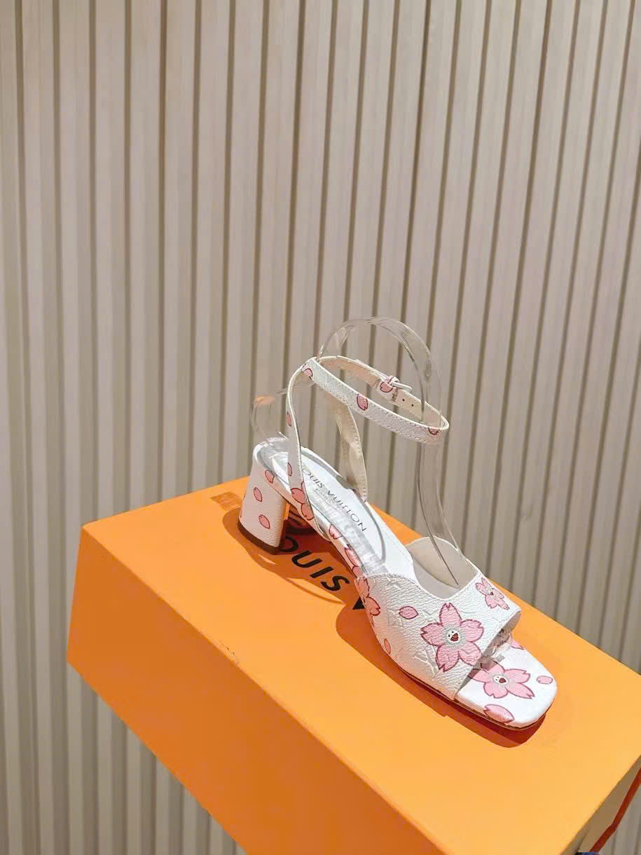 (1:1 replica) Louis Vuitton New Arrivals Women s Sandals 5.5cm