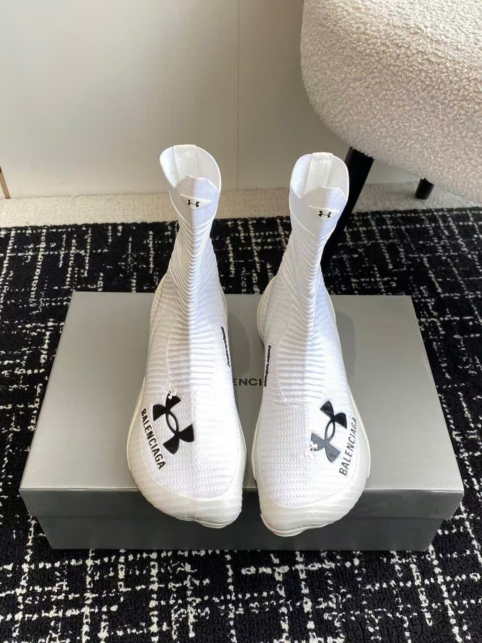 (1:1 replica) Balenciaga X Under Armour Track Trainer Unisex Shoes