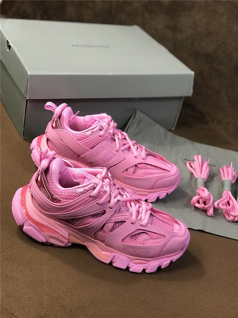 (1:1 replica) balenciaga track 3.0 pink balenciaga sneakers pink